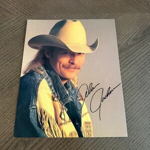 Alan Jackson Signed Autographed 8x10 Photo Country Music Memorabilia Vintage